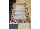 Hand Knotted Tibetian Rug 72'x48'.  #4828