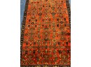 Hand Knotted Persian Hamedan Rug  120'x29'. #4837.