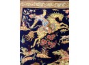 Very Fine Hand Knotted Persian Hunting Silk Qum Rug 32'x23'    #4879