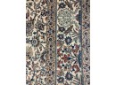 Very Fine Hand Knotted Persian Silk&Wool Nain 92'x60'.  #4171.