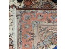 Hand Knotted Persian Silk&Wool Rug 124'x76'.  #2590.