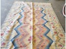 Hand Knotted KIlm Rug 96'x60'.   #4452