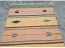 Hand Knotted Kilm Rug 66'x46'.  #4558