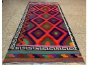Hand Knotted Kilm Rug 108'x48'. #4565