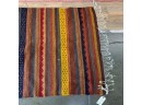 Hand Knotted Kilm Rug 84'x48'.  #4589.