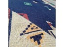 Hand Knotted Kilm Rug 84'x48'.  #4645.