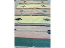 Hand Knotted Kilm Rug 58#x46'.   #4731.