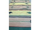 Hand Knotted Kilm Rug 58#x46'.   #4731.