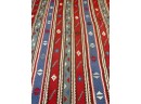 Hand Knotted Kilm Rug 72'x46'.  #4739.