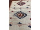 Hand Knotted Kilm Rug 70'x48'.  #4742.