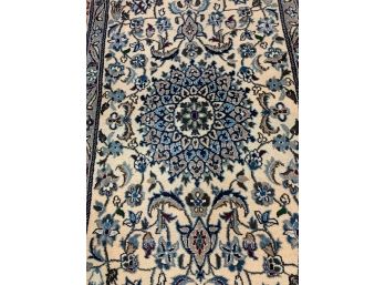 Hand Knotted Persian Silk&Wool Rug 50'x29'.   #4675.