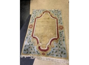 Hand Knotted Tibetian Rug 72'x48'.  #4827.
