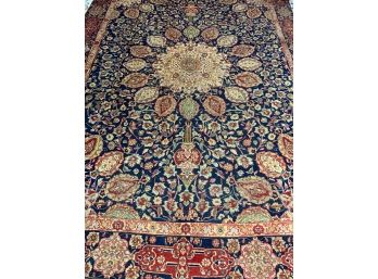 Fine Hand Knotted Persian Kashan Rug  144'x108'.  # 3137