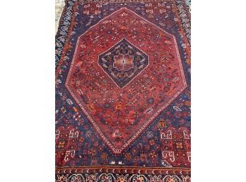 Hand Knotted Persian Quesghaie Rug 120'x96'. #3146