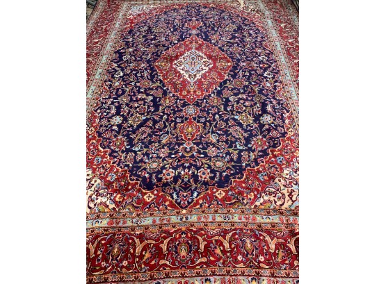 Antique Hand Knotted Persian Kashan Rug  160'x104'.    # 2683