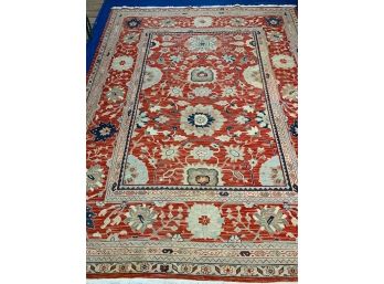 Hand Knotted Flat Woven Agra Heriz  120'x 84'.  #3162