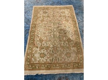 Hand Knotted Indo Tabriz Rug  72'x48'. # 3096