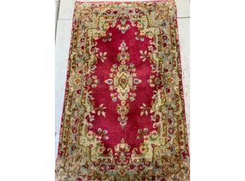 Hand Knotted Persian Kermen Rug 38'x24'.  #3133