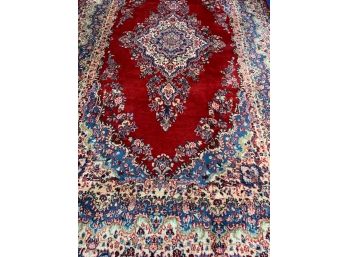 Hand Knotted Persian Kermen Rug  174'x92'.  #2742