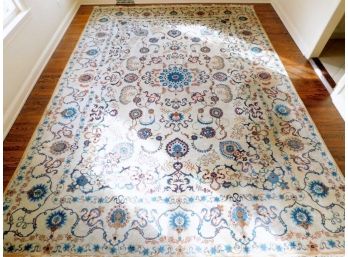 Fine Hand Knotted Persian Kashan Rug 168'x120'.   #3125