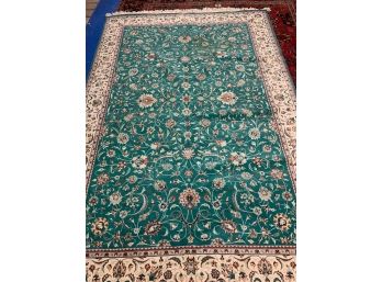 Hand Knotted Indo Tabriz  Rug  94'x72'.    #3146