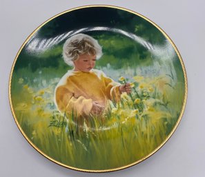 1989 Donald Zolan Collector's Plate - A Time For Peace