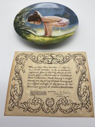1985 Donald Zolan Collector's Plate - Small Wonder
