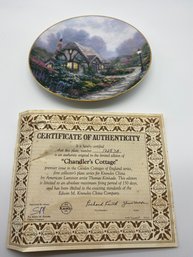 1991 Donald Zolan Collectors Plate - Chandler's Cottage