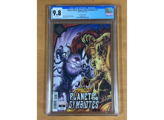 1 Comic Lot:  King In Black: Planet Of The Symbiotes #1 CGC 9.8 - 1:25 Ratio Variant
