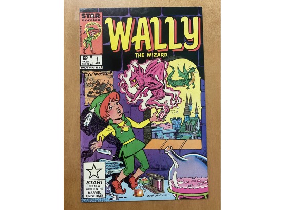 1 Comic Lot:  Wally The Wizard (1985 Marvel/Star Comics) #1
