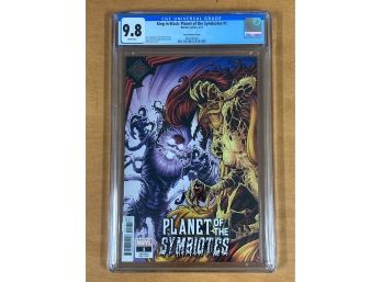 1 Comic Lot:  King In Black: Planet Of The Symbiotes #1 CGC 9.8 - 1:25 Ratio Variant
