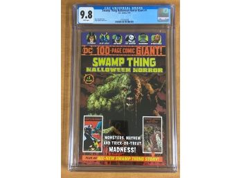 1 Comic Lot:  Swamp Thing Halloween Horror Giant #1 CGC 9.8
