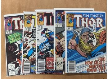 4 Comic Lot: Thor #394, 395, 396, 397, 398