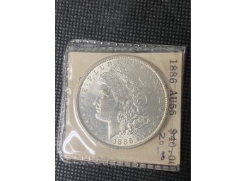 US Coin - 1866 Morgan Dollar AU