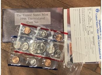 US Coin - 1996 Mint Set P & D