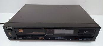 1987 Vintage Sony CDP-510 Compact Disc CD Player Power Cord Included Good Working Condition