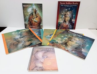 Susan Seddon Boulet (1940-1997) Assorted Vintage Art Books & Calendars Shamans & Goddesses 8 Pieces
