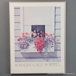 Rosalyn Gale Powell Poster Signed In Pencil (LOCAL PICKUP OR UPS STORE SHIP ONLY)