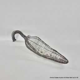 Kristin Tollefson Aluminum & Glass Wire Sculpture