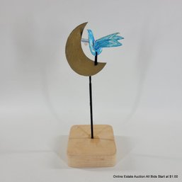 Michelle Sykes Maquette In Watercolor On Paper In Plywood Stand