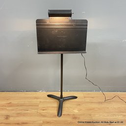 Manhasseet Adjustable Music Stand With Attached Lamp (LOCAL PICK UP ONLY)