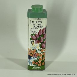 Vintage Lander Lilacs And Roses Blended Talc Tin (with Talc)