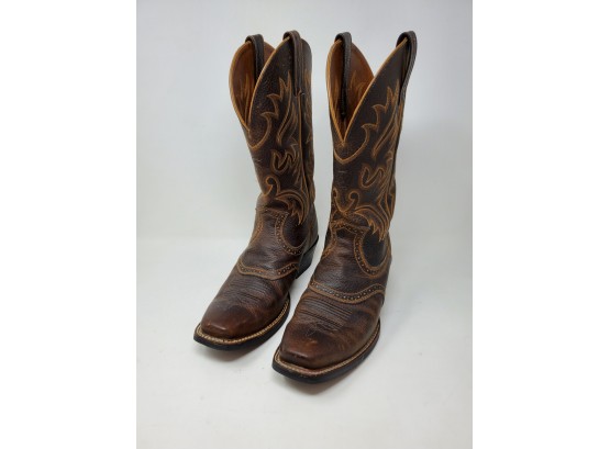 Men's Ariat Size 9.5 Cowboy Boots Excellent Condition