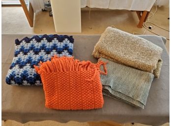 Four Knit And Crochet Throws