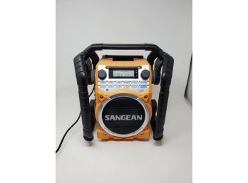 Rugged Jobsite Sangean U4 Bluetooth AM/FM Radio