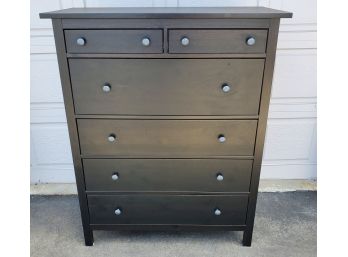 Black 6-drawer Ikea Dresser