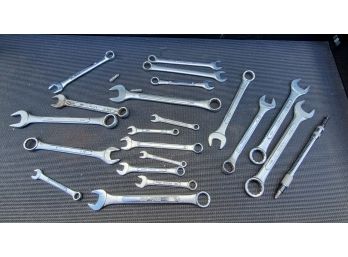 Lot Of Wrenches & Drill Bits