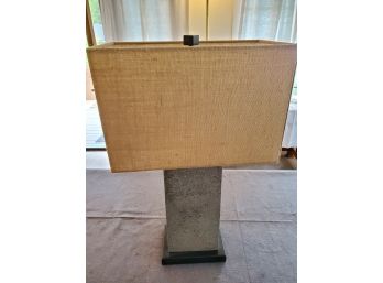 Polished Concrete Table Lamp
