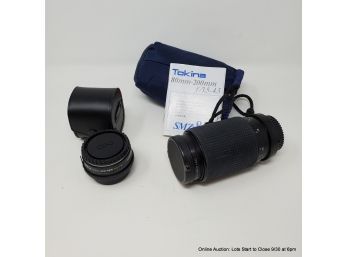 Tokina 80mm-200mm Lens & Lens Converter