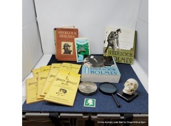 Collection Of Sherlock Holmes Items From Baker's Street Irregulars